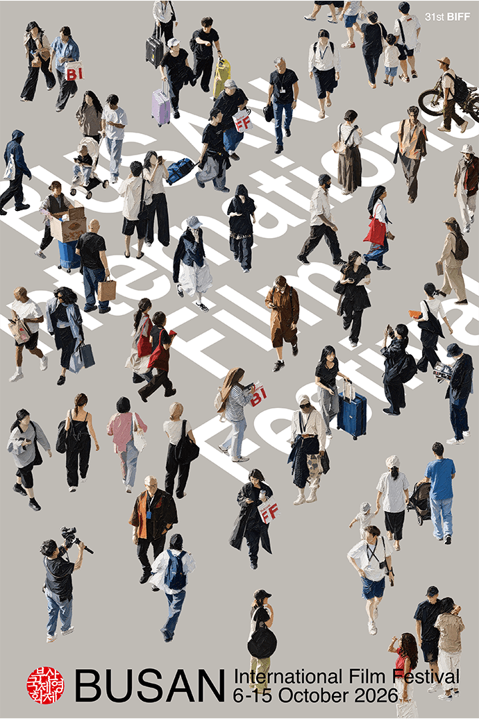 The 31st Busan International Film Festival runs Oct 6–15 at Busan Cinema Center (key visual)